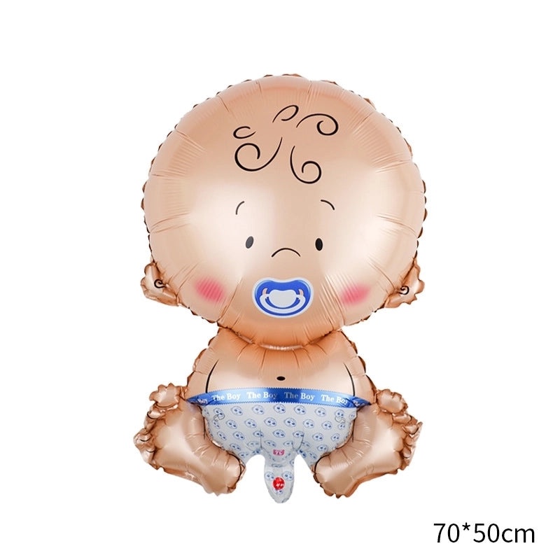 Birthday Cute Human Aluminum Foil Balloons for Party Festival Decorations|Party Supplies