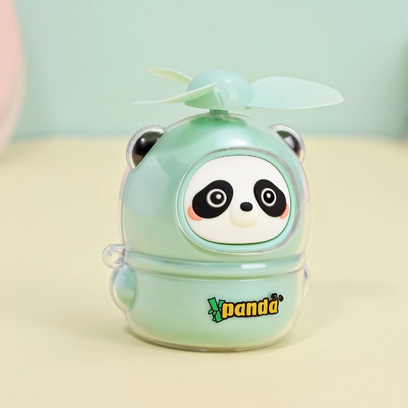 Cute Cartoon Panda Mini USB Rechargeable Portable Fan for Kids | Portable Fans