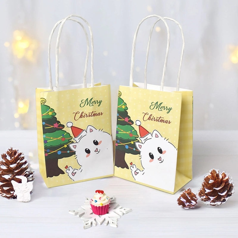 Christmas Animal Cartoon Gift Bags for Party & Birthday Wrapping Supplies|Party Supplies