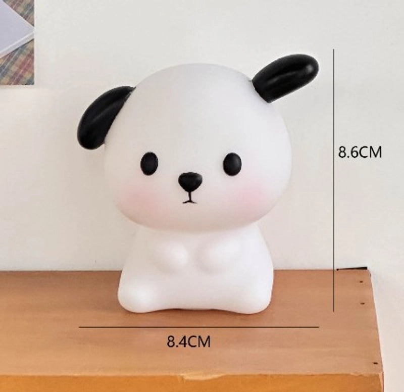 Adorable Bear, Pig, and Duck Vinyl Night Light for Indoor Use | Home Decor Lighting