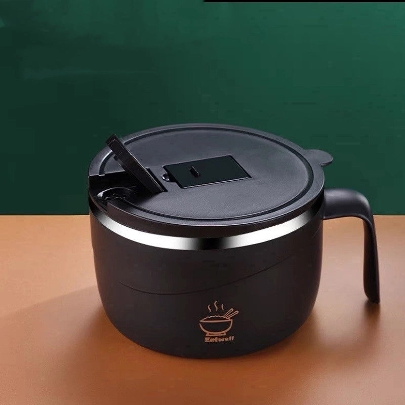 Stylish Solid Color Stainless Steel Food Container Single Piece | Kitchen Storage & Organization