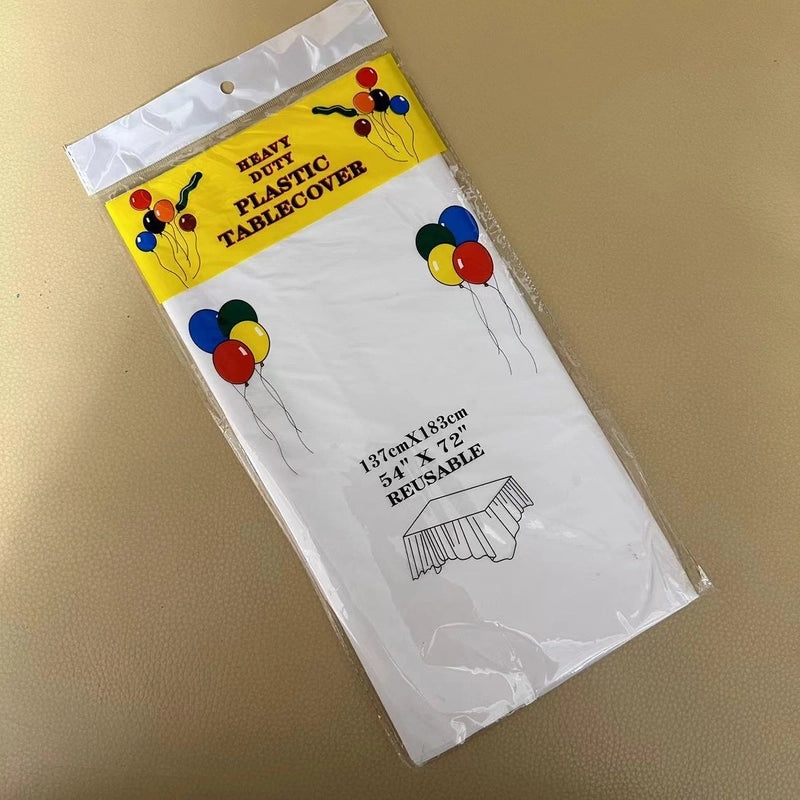 Contemporary Solid Color Fabric Party Tablecloth|Home & Kitchen > Table Linens > Tablecloths