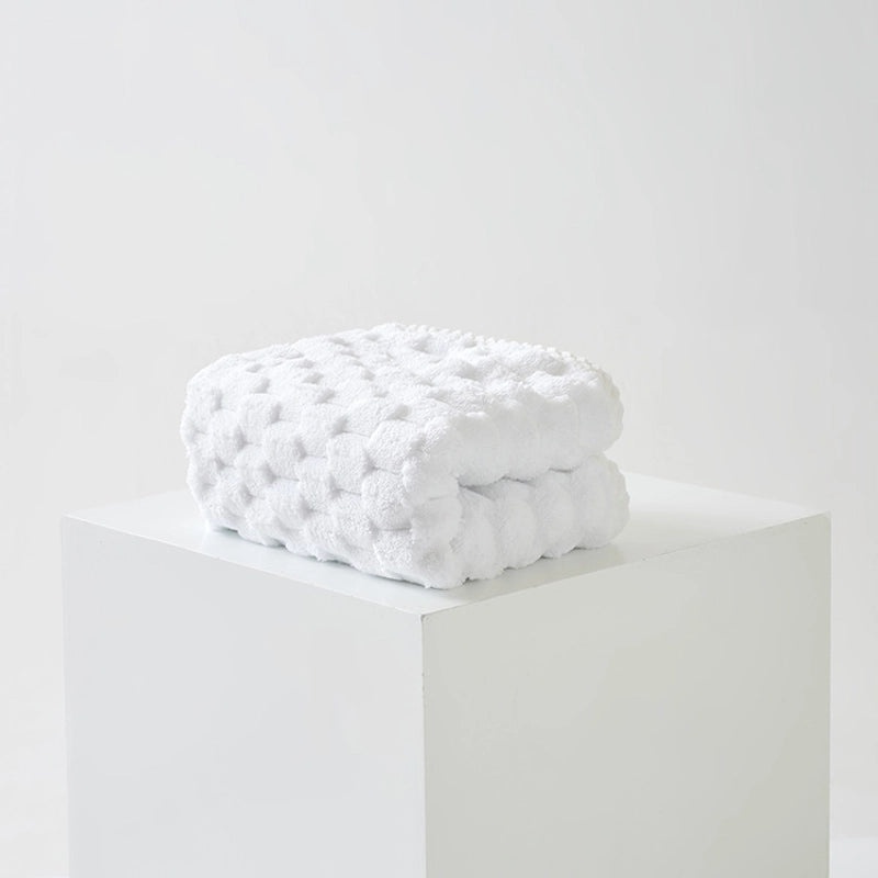 Soft Warm Coral Fleece Towels for Everyday Use|Home & Kitchen Textiles