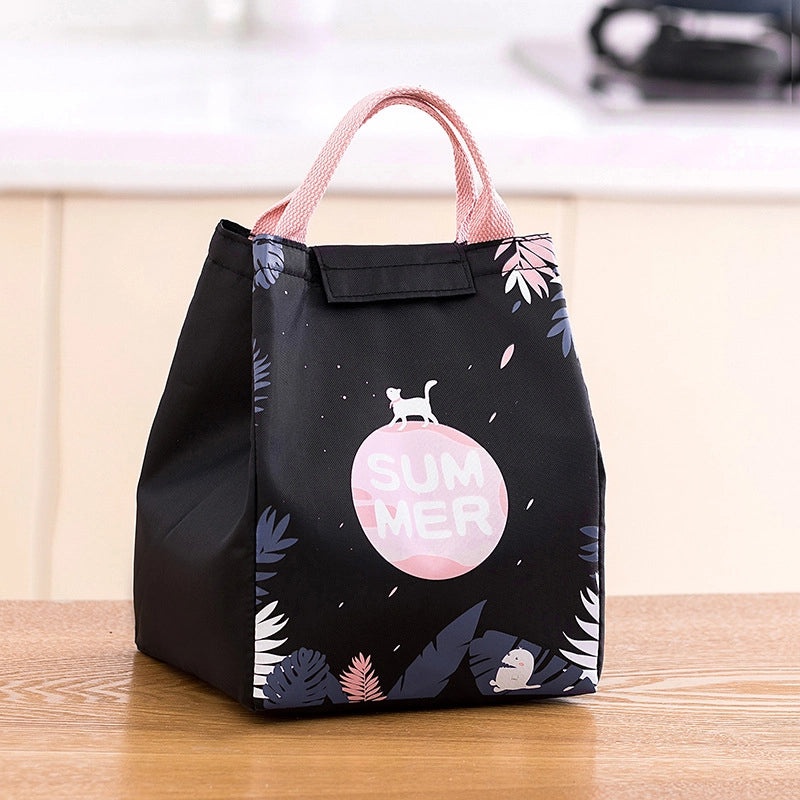 Adorable Cartoon Oxford Lunch Tote Bag|Lunch Bags & Coolers