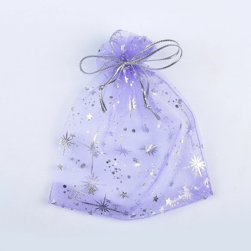 Star and Moon Themed Cloth Gift Bags for Party Favors|Party Supplies