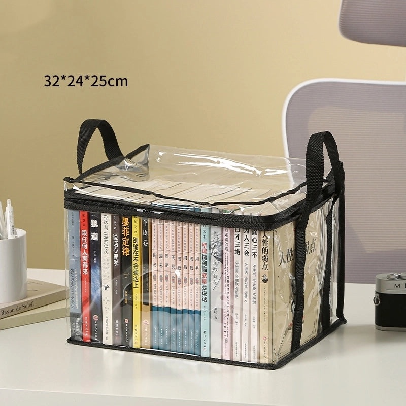 Simple Solid Color PVC Casual Storage Bag|Bags & Storage