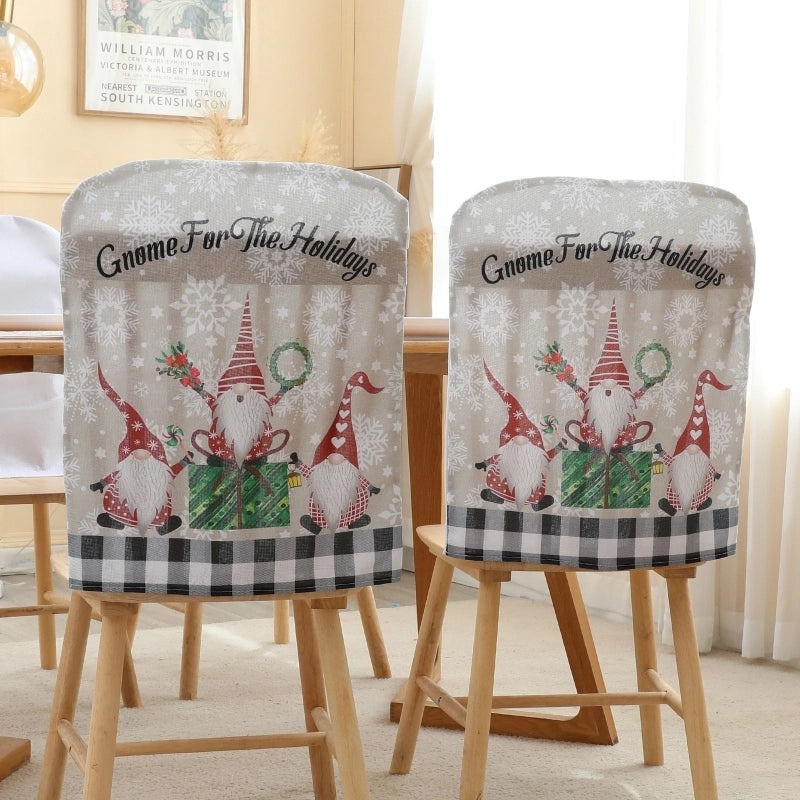 Festive Rudolph Christmas Chair Cover for Holiday Party | Home & Garden Decorations