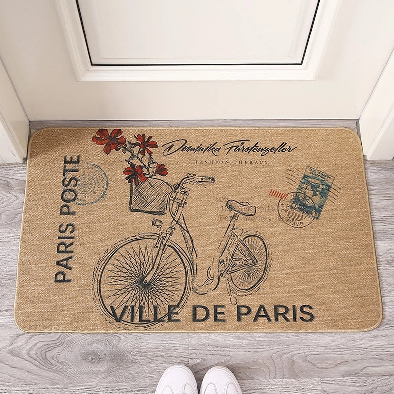 Saber Pattern Non-Slip Rubber Bathroom Mat Absorbent Entrance Floor Mat|Home & Living - Bathroom Accessories