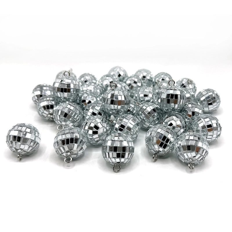 Festive Christmas Glass Ornament Iron Decoration|Holiday Home Decor