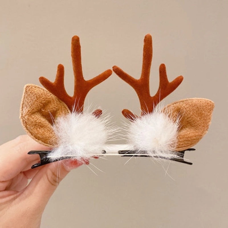 Festive Resin Antler Hairpin for Daily Wear|Hair Accessories