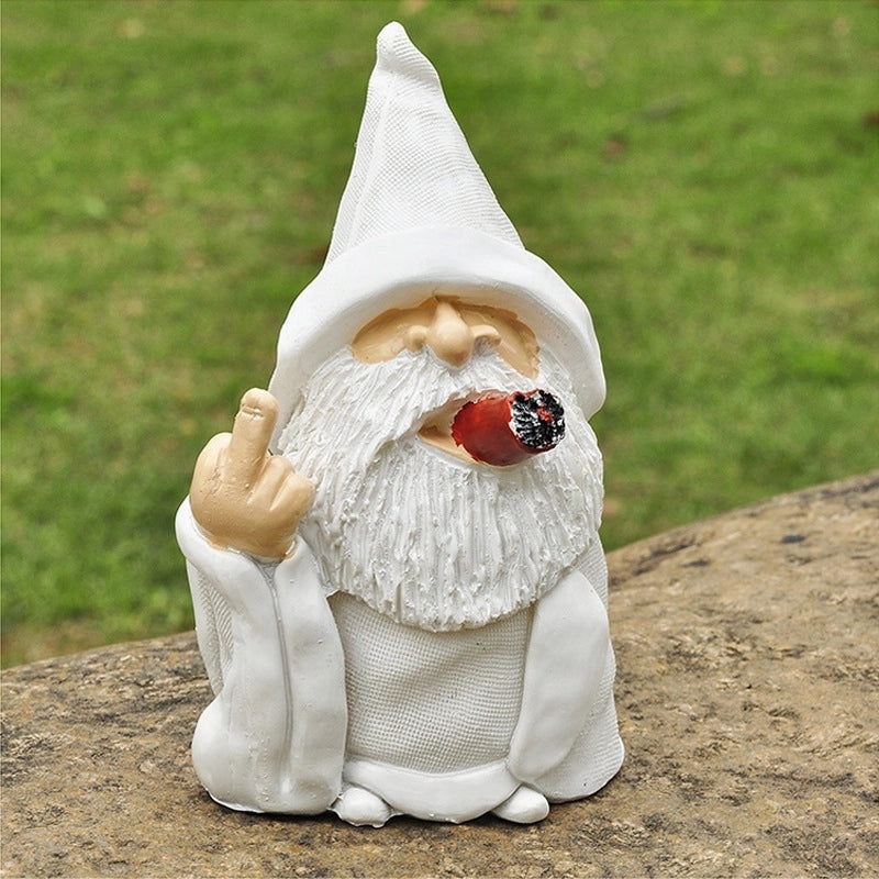 Whimsical Dwarf Figurine Synthetic Resin Decoration|Home Decor & Collectibles