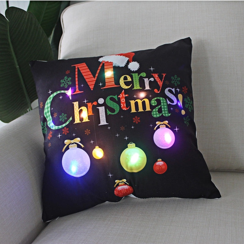 Christmas Santa Plush Pillow Covers|Home Decor Pillows
