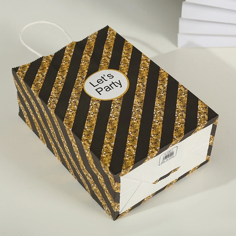 Striped Birthday Party Gift Bags | Party Supplies