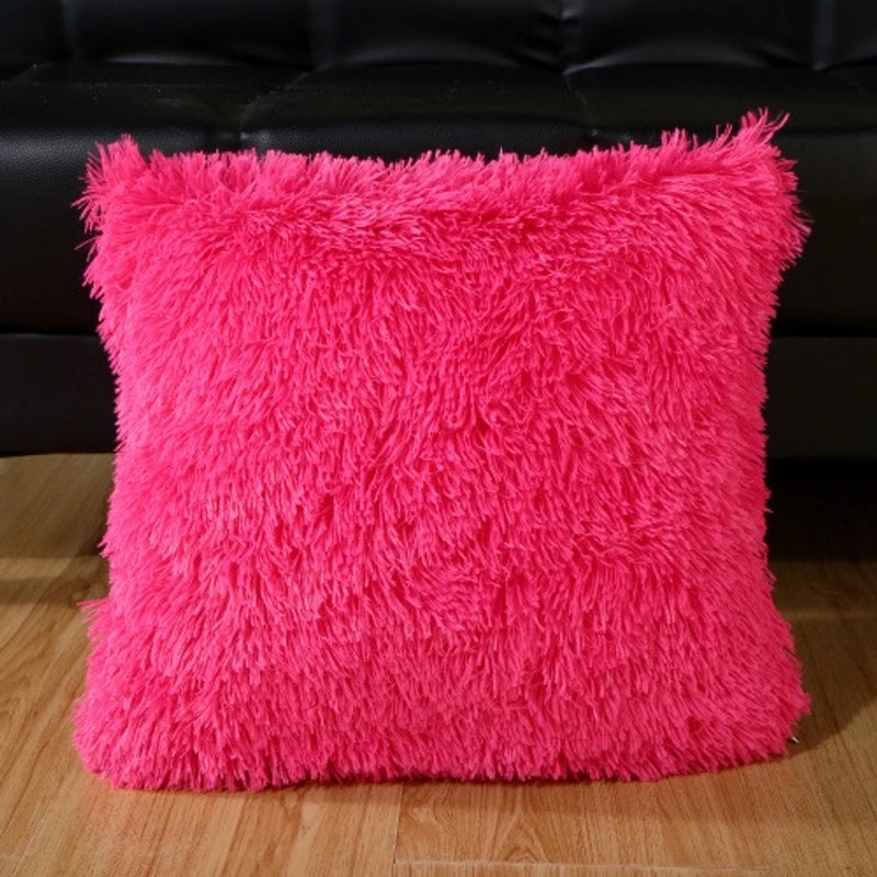 Solid Color Velvet Throw Pillow Covers Soft Plush Decorative Cushion Cases|Home Decor Pillows