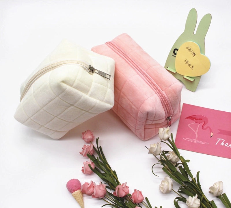 Japanese Style Pillow Pencil Case Large Capacity Cosmetic Bag for Women Student Stationery Storage|Cosmetic Bags & Cases