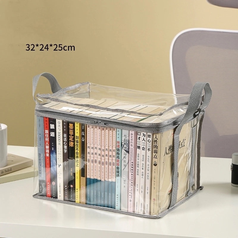 Simple Solid Color PVC Casual Storage Bag|Bags & Storage