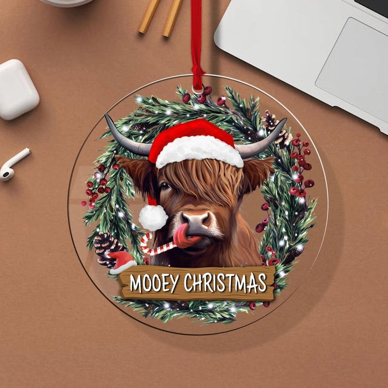 Christmas Acrylic Earrings Korean Pastoral Style | Jewelry & Accessories