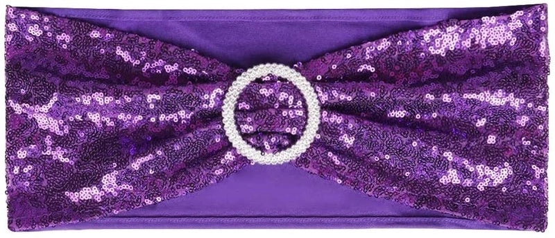 Elegant Solid Color Polyester Chair Cover for Home and Event Decoration|Home Decor & Party Supplies