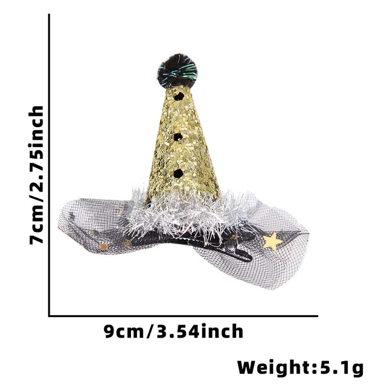 Christmas Shiny Star Letter Hairpin for Masquerade Party Festival | Hair Accessories