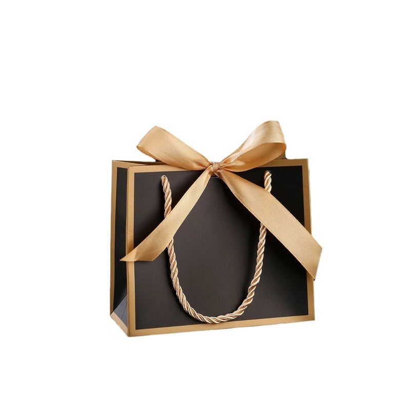 2 White Bow Knot Gift Bags for Wedding Engagement Holiday Party|Gift Bags and Wrapping Accessories