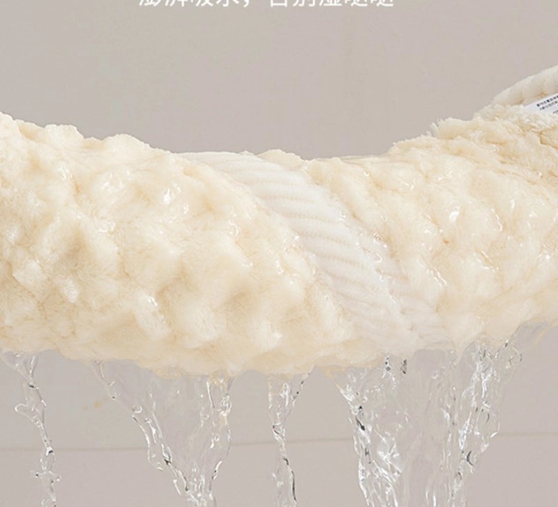 Soft Warm Coral Fleece Towels for Everyday Use|Home & Kitchen Textiles