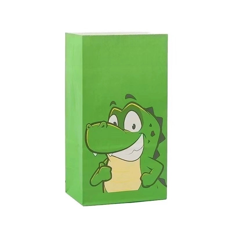 Kids Animal Kraft Paper Gift Bags for Children's Day Party|Party Supplies & Gift Bags