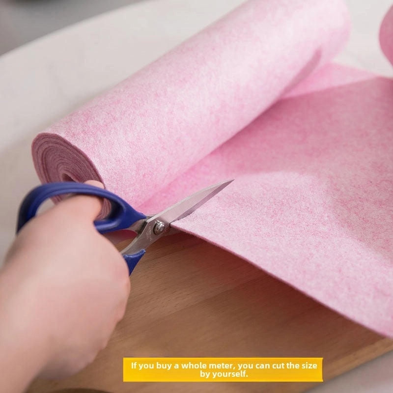 Coconut Shell Cleaning Cloth Absorbent Oil-free Hair-free Kitchen Degreasing Rag | Kitchen Cleaning Supplies