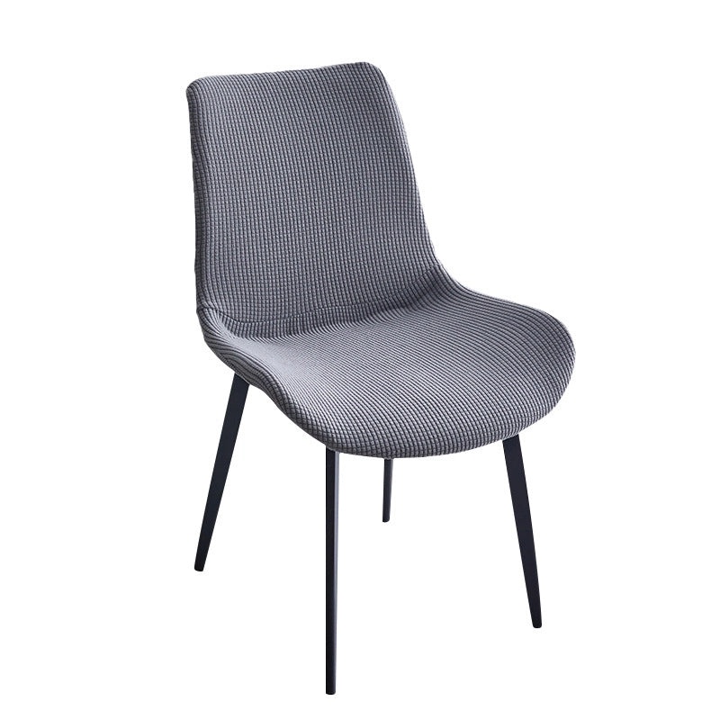 Boat-shaped Stretch Chair Cover Thickened Pineapple Pattern Nordic Style All-Season Dining Chair Slipcover|Home Decor & Furniture