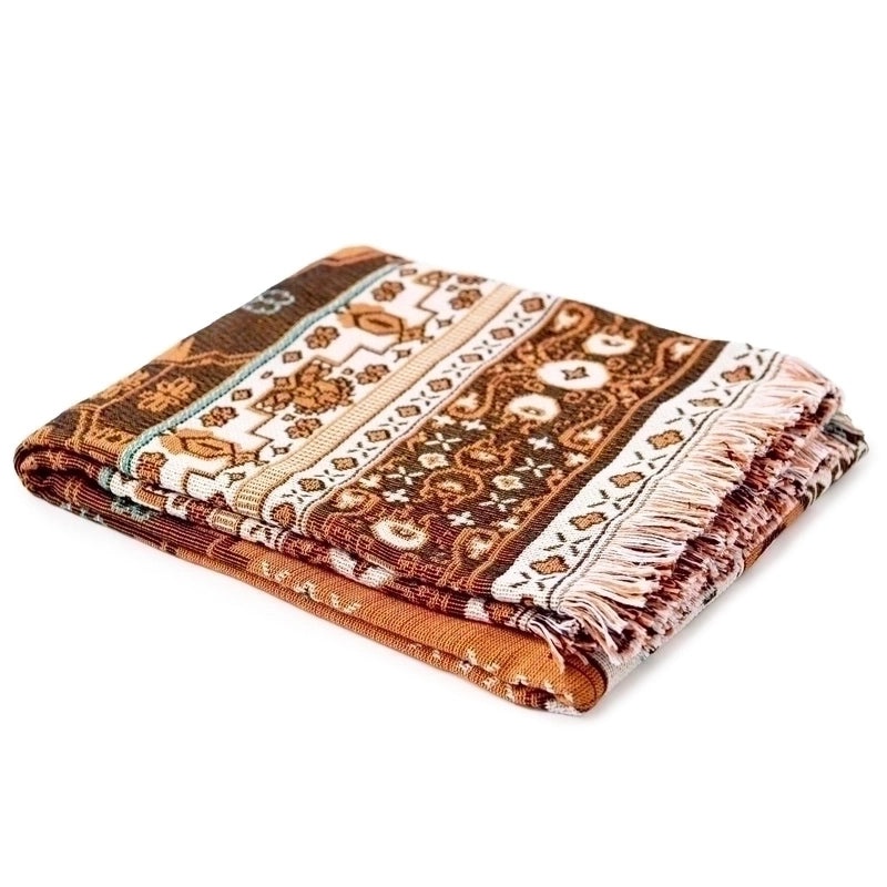 Floral Butterfly Cozy Cotton Throw Blanket|Home Decor & Bedding