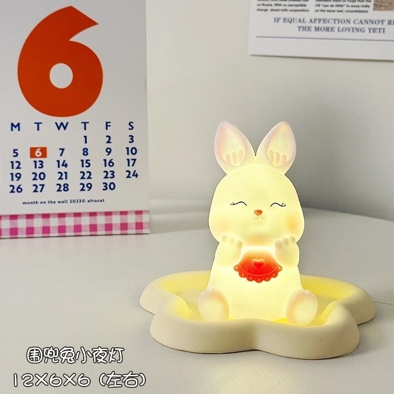 Adorable Bear Shaped Synthetic Indoor Night Light|Home Decor Lighting