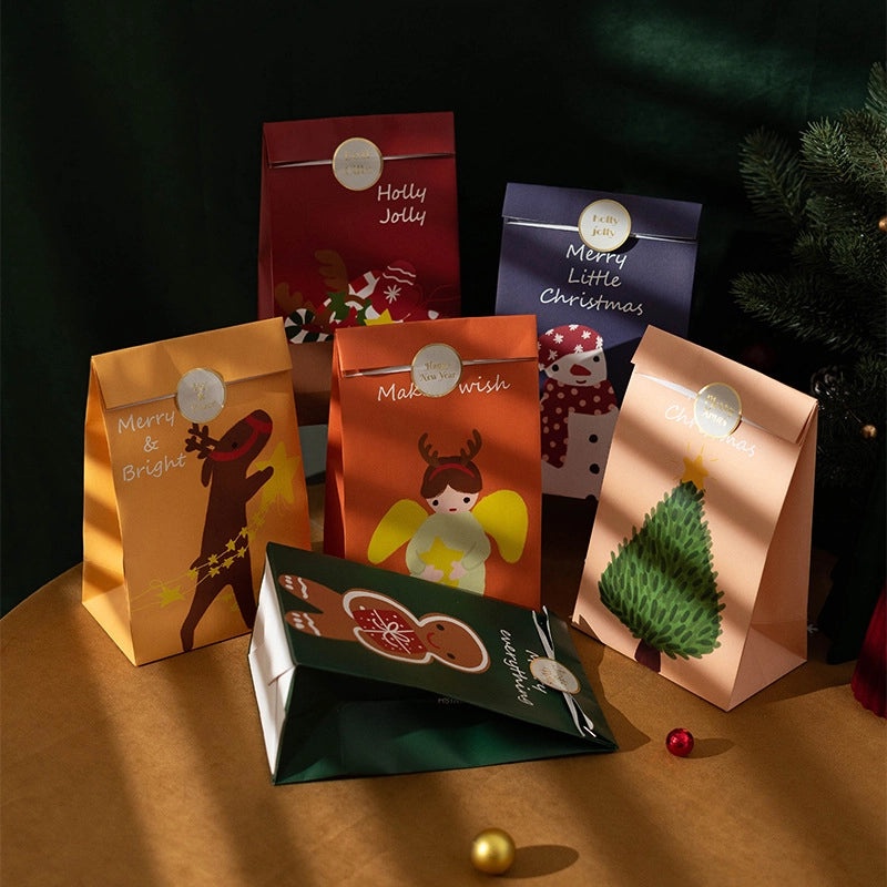 Christmas Tree Gift Bags Christmas Holiday Wrapping Supplies Festive Christmas Fashion Packaging | Holiday Gift Wrap Supplies