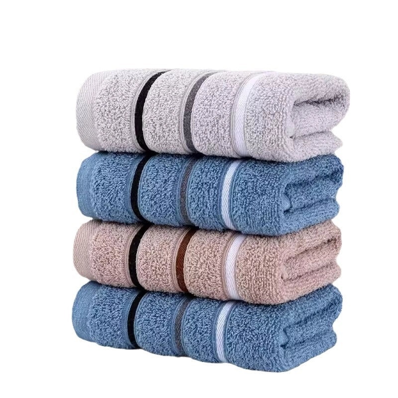 Gaoyang Thick Soft Dark Cotton Towel for Adults, Absorbent Household Stall Use | Home & Living Textiles