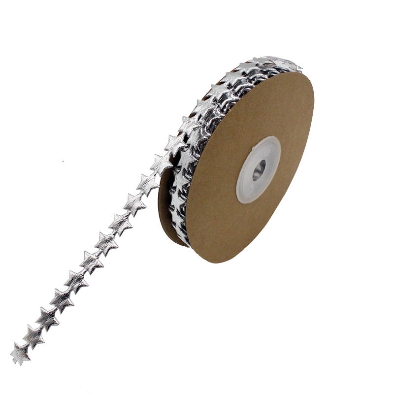 Christmas Star Ribbon Lace for Gift Wrapping DIY Jewelry Accessories 12mm/15mm|Craft Supplies & Jewelry Making