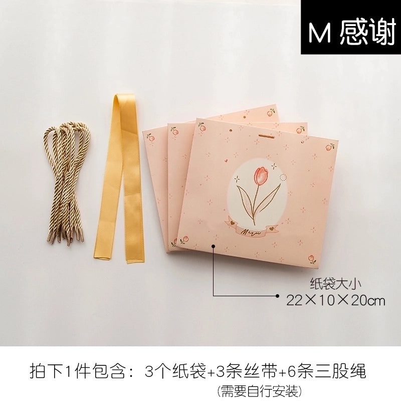 Charming Floral Paper Gift Bags for Festival Presents|Gift Bags & Wraps