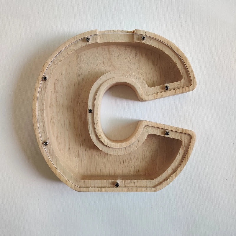 Oak Letter Glass Pendant for Halloween Christmas Easter Casual Wear|Jewelry & Accessories