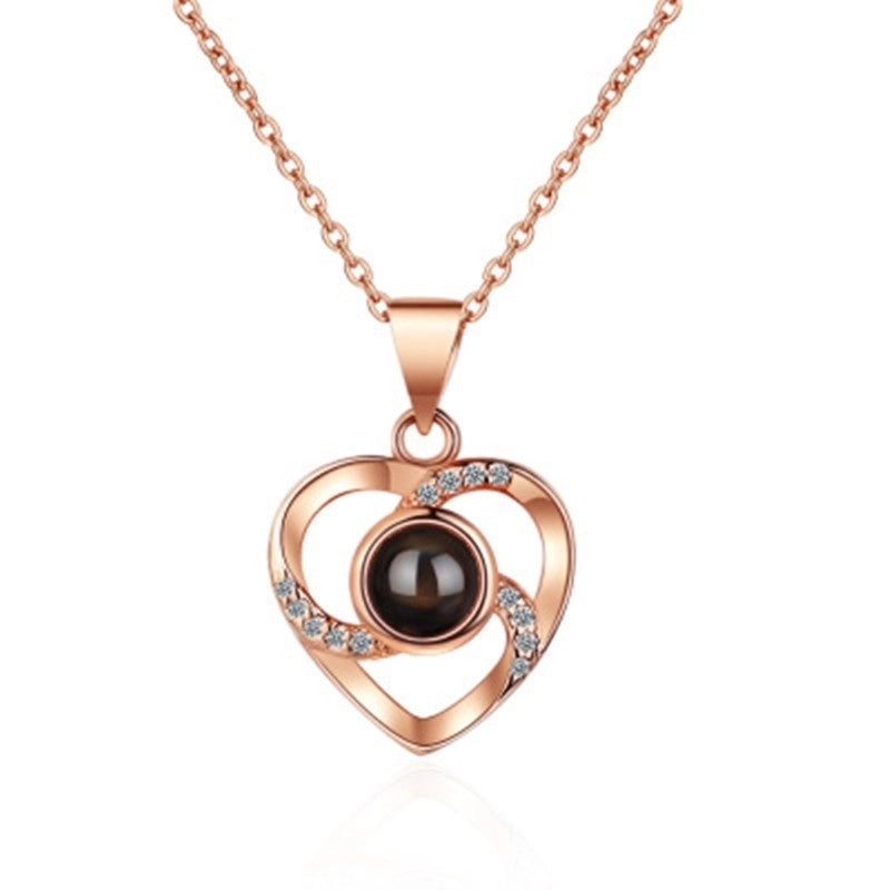 Sterling Silver Heart Gemstone Pendant Necklace | Jewelry & Accessories