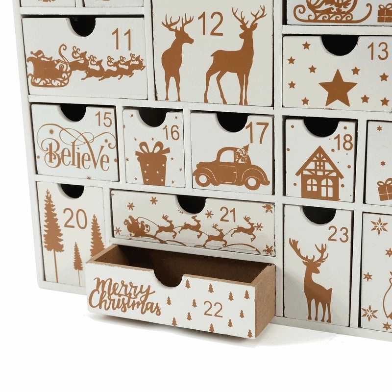 Christmas Countdown Gift Box | Holiday Packaging & DIY Candy Boxes