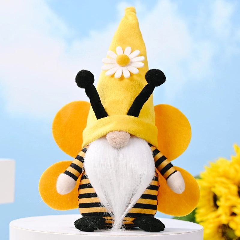 Bee and Flower Doll Cloth Decoration for Parties | Party Supplies