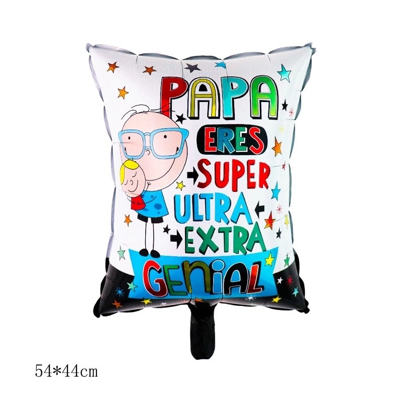 Father's Day Celebration Letter Aluminum Foil Balloons|Party Decorations