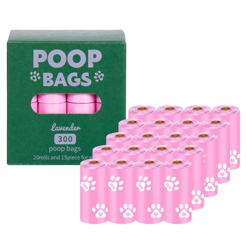 Adorable Paw Print Pet Waste Bags|Pet Waste Management Accessories