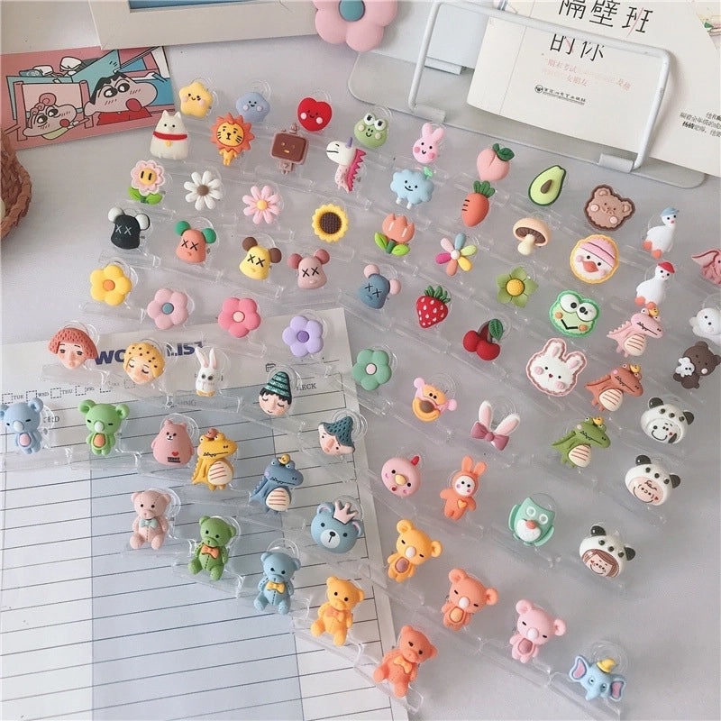 Cute Cartoon Christmas Plastic Clips for Storage | Home Organization Accessories