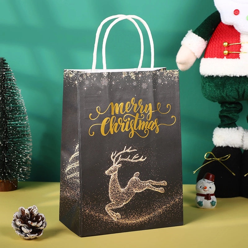 2000 Pieces Nordic Christmas Tree Snowflake Gift Wrapping Bags Party Supplies|Gift Wrapping Supplies