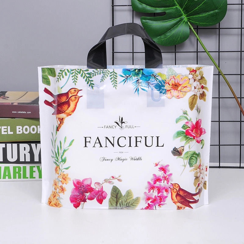 Printed PE Tote Bag for Children's Clothing|Kids Apparel Accessories