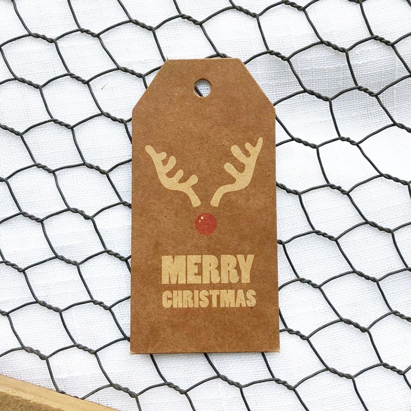 200 Vintage Style Christmas Tree and Elk Holiday Cards | Holiday Cards & Invitations