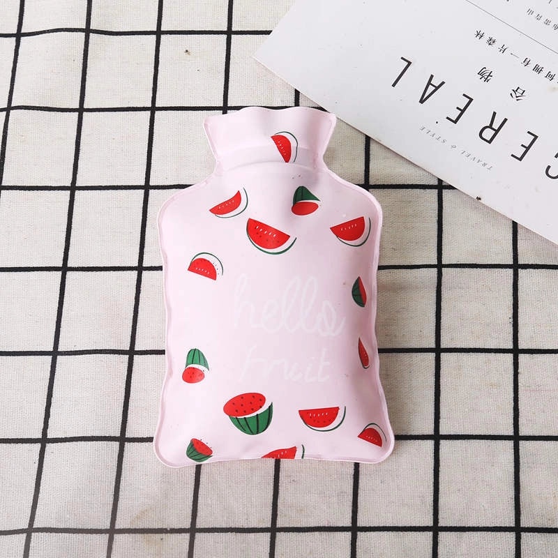 Minimalist Fruit Design PVC Hot Water Bottle for Cold Weather|Home & Living