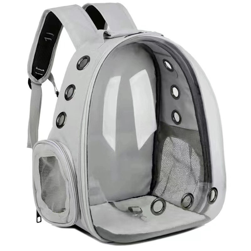 Transparent Cat Shoulder Bag Lightweight Breathable Portable Pet Backpack for Outgoing Travel|Pet Carriers and Travel Bags