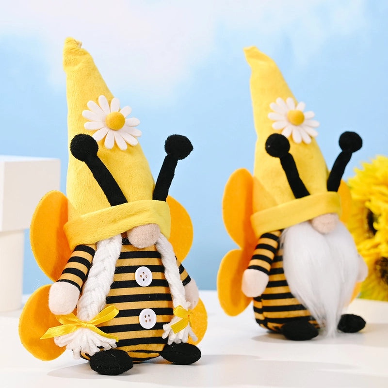 Bee and Flower Doll Cloth Decoration for Parties | Party Supplies