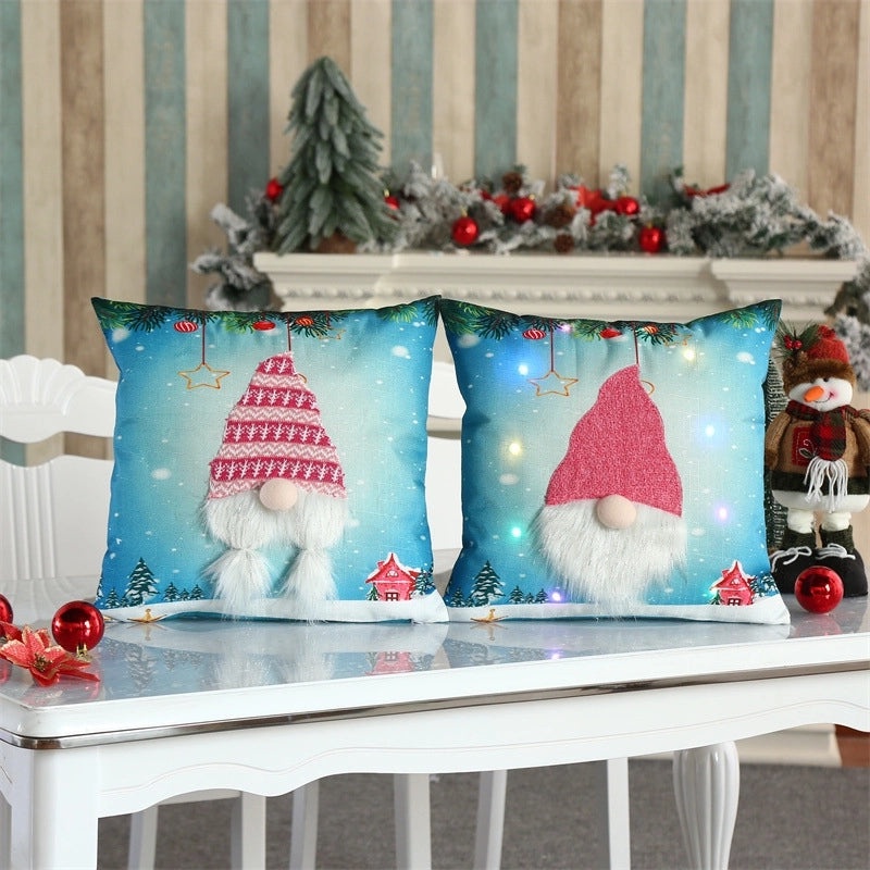 Christmas Holiday Geometric Decorative Pillow Cover|Home Decor Accessories