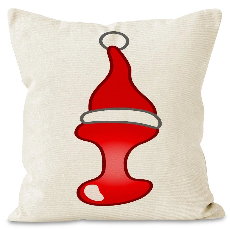 Nordic Christmas Pillow Covers Cute Modern Santa Hat Linen Polyester Sofa Cushion Cases|Home Decor Pillows