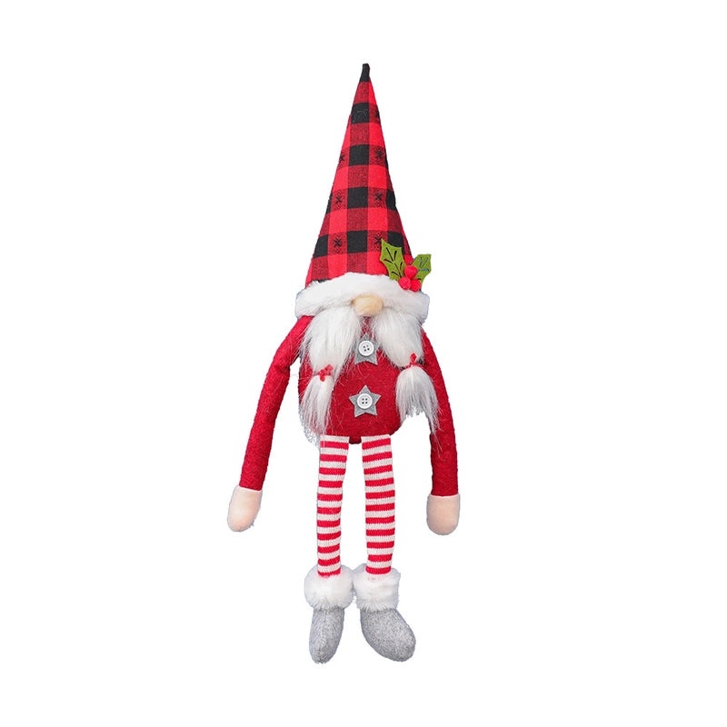 Festive Christmas Plaid Indoor Decor Props|Holiday Home Decorations